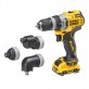 DeWALT DCD703L2T gręžtuvas - suktuvas 2x3 Ah 